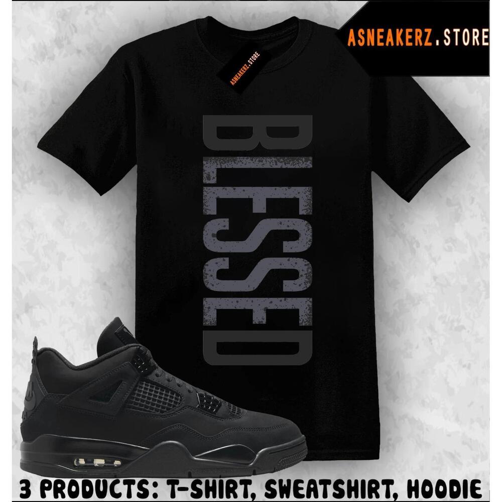 Shirt To Match Aj 4 Matching Tee Vertbls Blessed T-Shirt